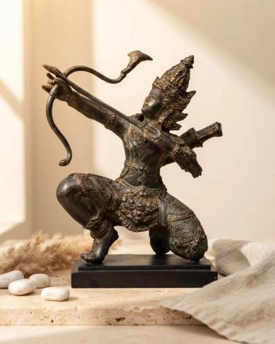 Rama The Master Archer - Bronze Sculpture