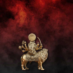 Superfine Brass Durga Hindu Goddess