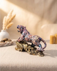 The Vibrant Tiger Handcrafted Figurine