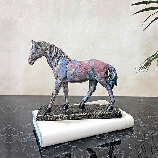 Vibrant Horse  Handcrafted Figurine