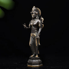 Vintage Bronze Antique Annapurna Idol