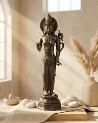 Vintage Bronze Antique Annapurna Idol