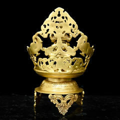 Buy Brass Ganesha antique Urli-Diya Online